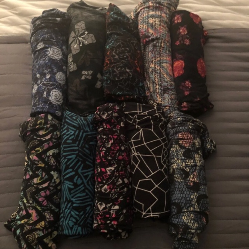 10 Pairs of TC Lularoe Leggings